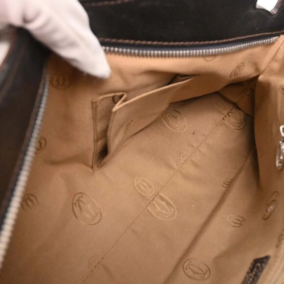 Cartier Black Marcello 2way Handbag - Picture 7 of 11